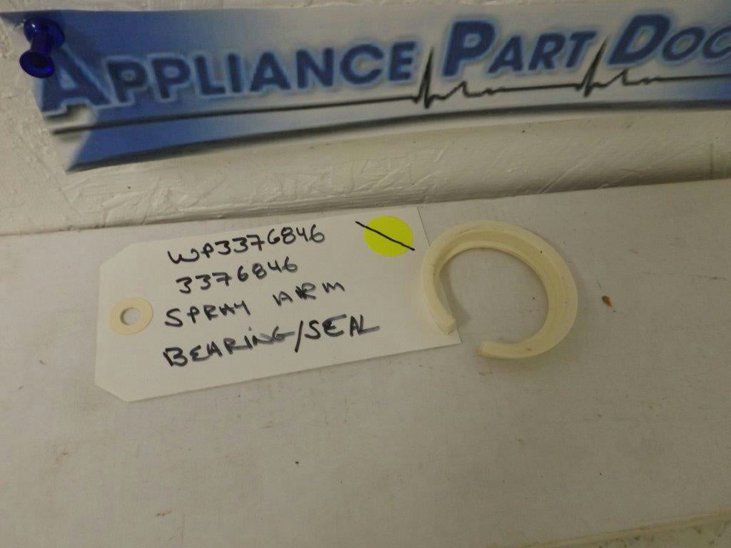 KENMORE WHIRLPOOL DISHWASHER WP3376846 3376846 SPRAY ARM BEARING/SEAL USED KENMORE WHIRLPOOL DISHWASHER WP3376846 3376846 SPRAY ARM BEARING/SEAL USED